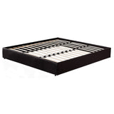 PU Leather King Bed Ensemble Frame