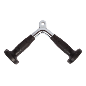 Randy & Travis Rubber-Coated Tricep Pushdown Bar Attachment