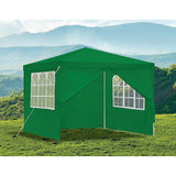 3x3m Gazebo Outdoor Marquee Tent Canopy Green