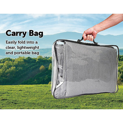 4.0m Caravan Privacy Screen Side Sunscreen Sun Shade for 14' Roll Out Awning