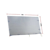 4.0m Caravan Privacy Screen Side Sunscreen Sun Shade for 14' Roll Out Awning