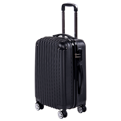 Delegate Suitcases Luggage Set 20" 24" 28" Carry On Trolley TSA Travel Bag