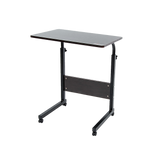 Mobile Laptop Desk Bed Stand Computer Table Adjustable Notebook Bedside Table