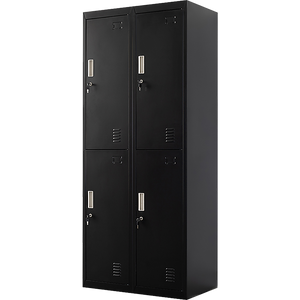Four-Door Office Gym Shed Storage Locker