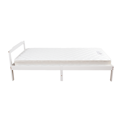 Natural Wooden Single Bed Frame Home Furniture