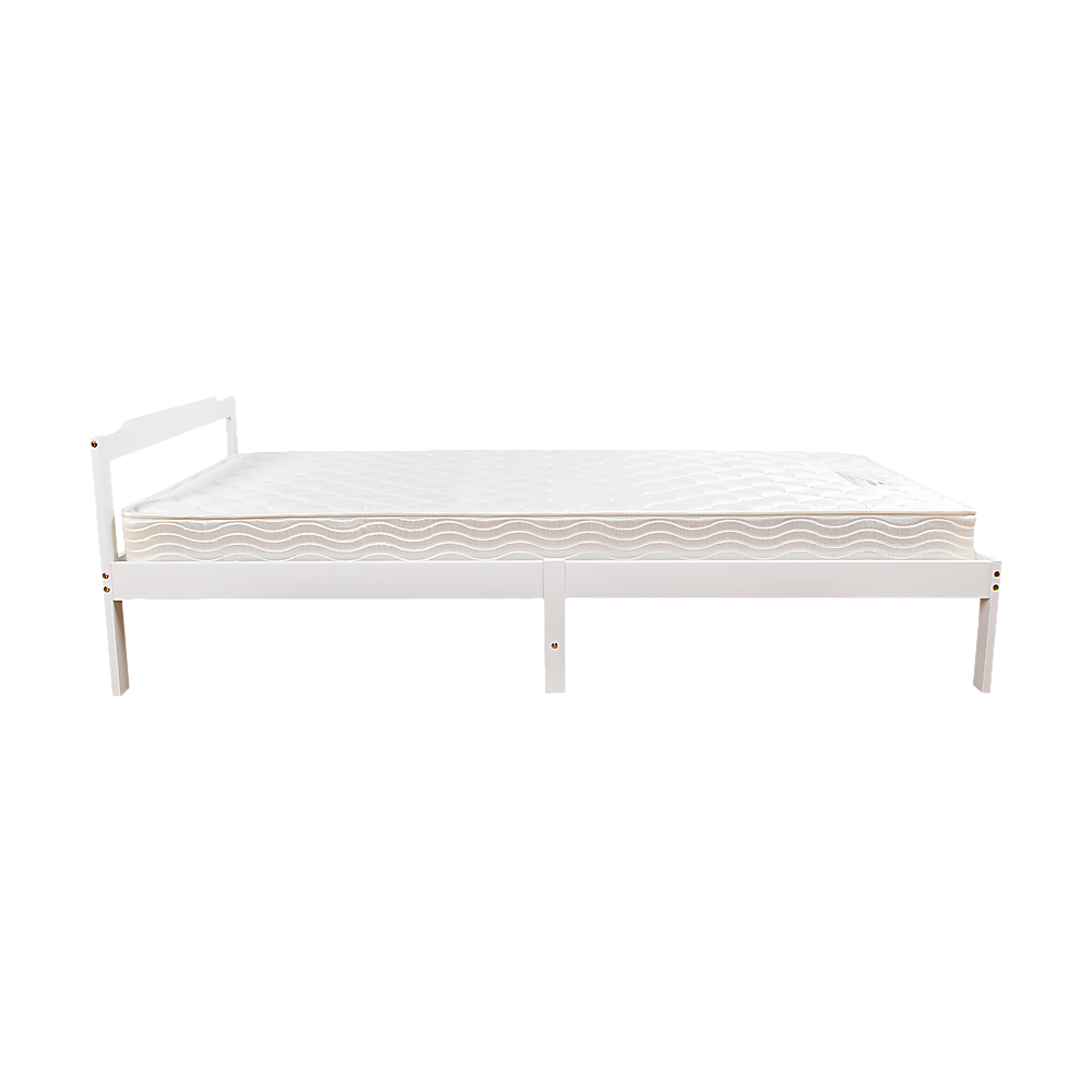 Natural Wooden King Bed Frame Home Furniture