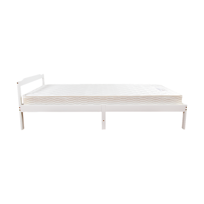 Natural Wooden King Bed Frame Home Furniture