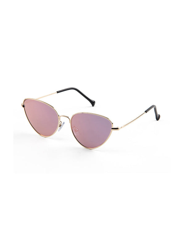 Fashion Sunglasses - Catania - Gold - Purple
