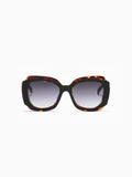 Fashion Sunglasses - Como - Leopard with Grey Fade