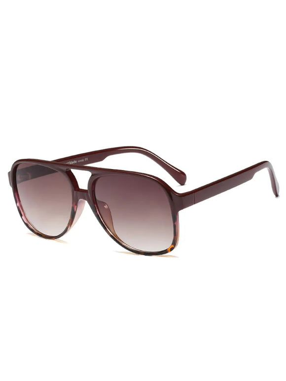 Fashion Sunglasses -  Bologna - Brown Tort