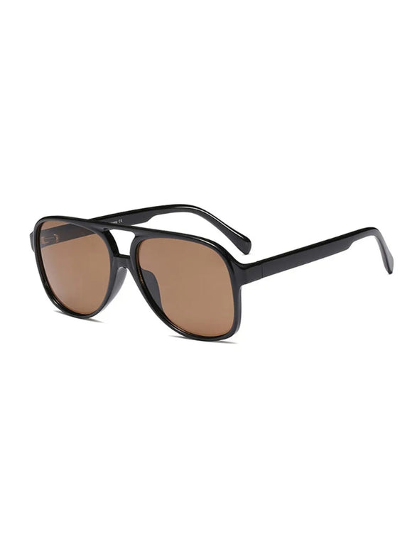 Fashion Sunglasses -  Bologna - Black with Brown
