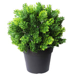 Artificial Plant Small Potted Flowering Hop Plant UV Resistant 20cm