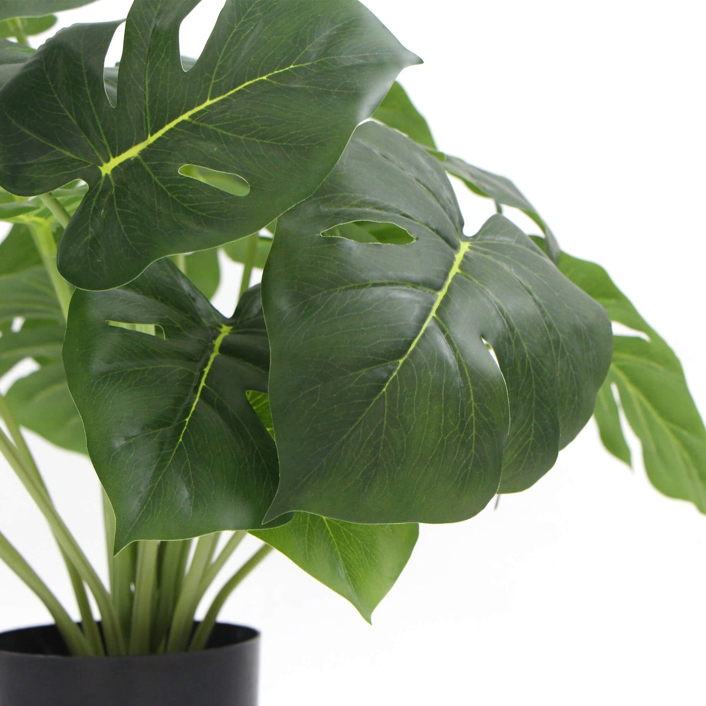 Artificial Plant Split Philodendron Plant With Real Touch Leaves 50cm