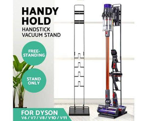 Dyson Vacuum Stand Freestanding Rack Holder Handheld Cleaner V6 7 8 V10 V11 Black