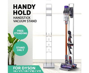 Dyson Vacuum Freestanding Rack Holder Cordless Handheld Cleaner V6 7 8 V10 V11 Silver