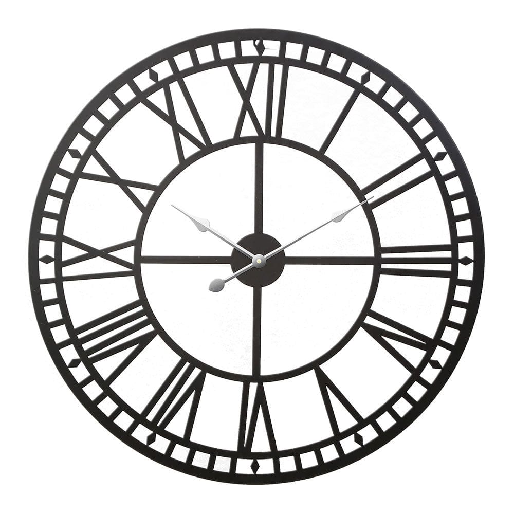 Wall Clock Large Modern Vintage Retro Metal Clocks Handmade 80cm