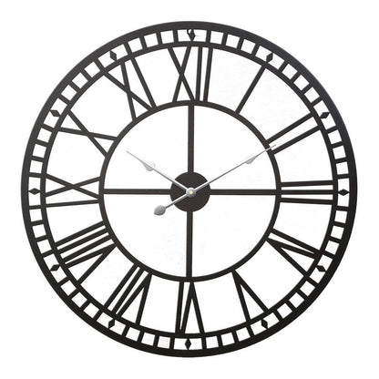 Wall Clock Large Modern Vintage Retro Metal Clocks Handmade 80cm