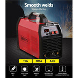 Inverter Welder TIG Portable MMA ARC Stick DC Gas Welding Machine 220Amp-Giantz