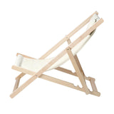 Deck Chair Outdoor  Furniture Beige