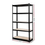 Giantz 1.5M Warehouse Racking Rack Storage Shelf Organiser Industrial Shelving
