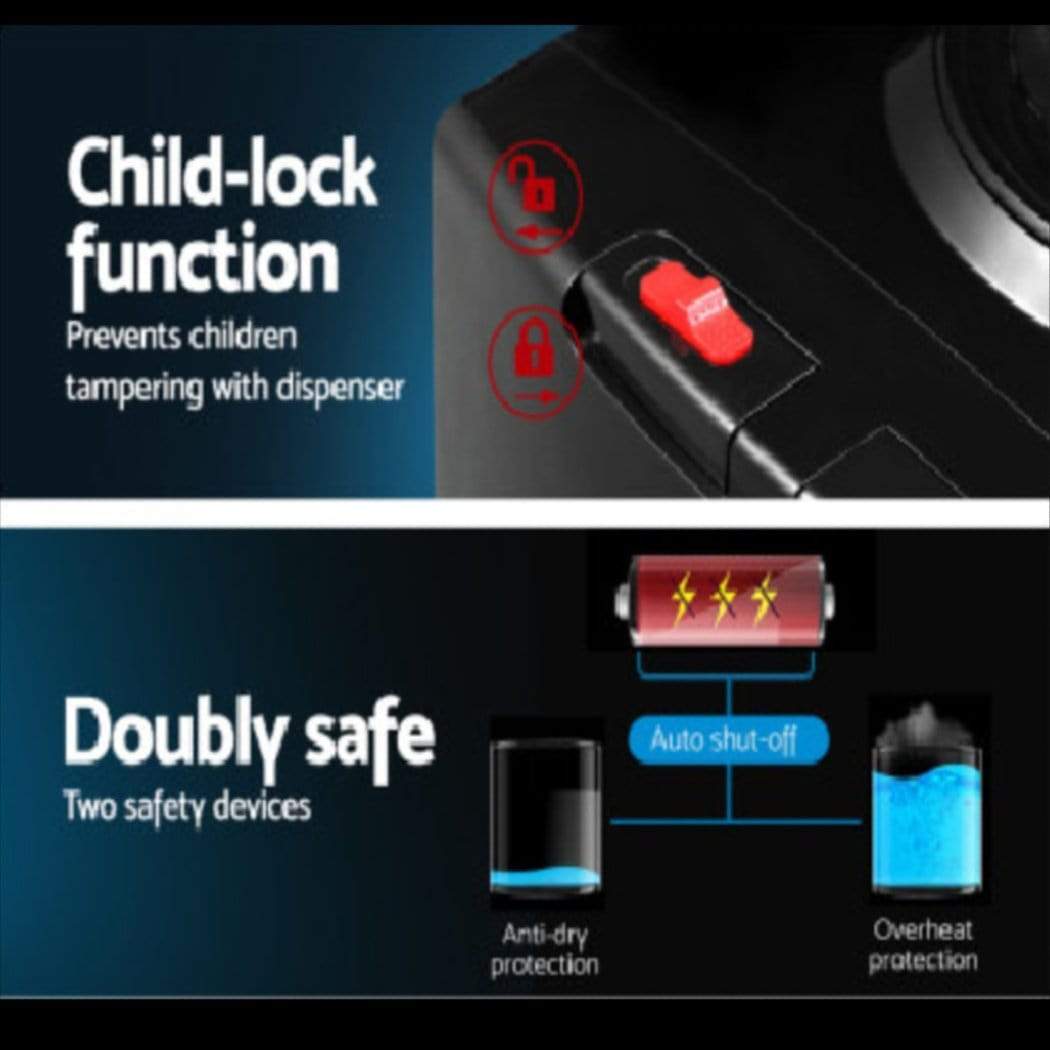 Water Cooler Dispenser Bottle Stand Filter Purifier Hot and Cold Water-Devanti 22L