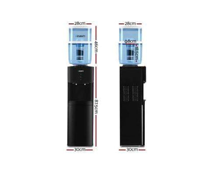 Water Cooler Dispenser Bottle Stand Filter Purifier Hot and Cold Water-Devanti 22L