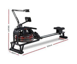 Water Rowing Machine Home Gym Equipment-Everfit