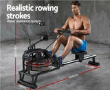 Water Rowing Machine Home Gym Equipment-Everfit