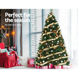 Jingle Jollys Christmas Tree 1.8M Xmas Tree Decorations Pine Needles 1024 Tips