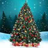 Christmas Tree Snow-Jingle Jollys 8FT