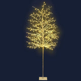 Christmas Branch Tree 480 LED Optic Fiber Jingle Jollys 2.1M LED