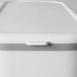 Cereal Dispenser Auto Grain Case Storage Box Food Rice Container 12L Grey