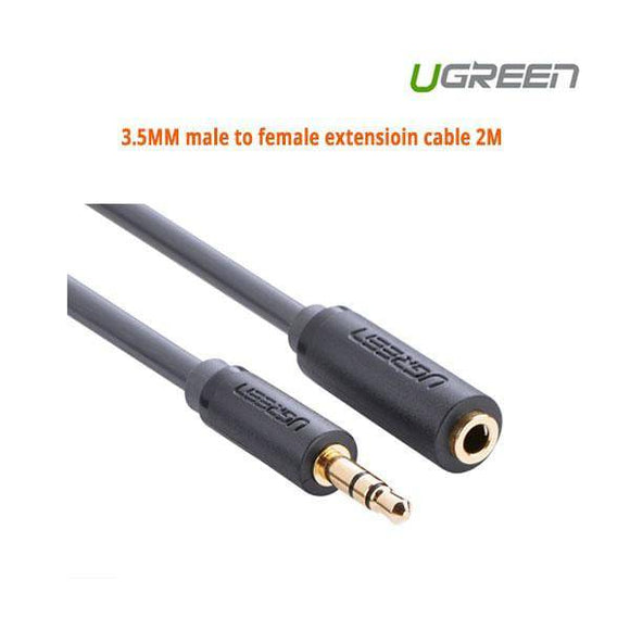 UGREEN 3.5MM male to female extensioin cable 2M (10784)