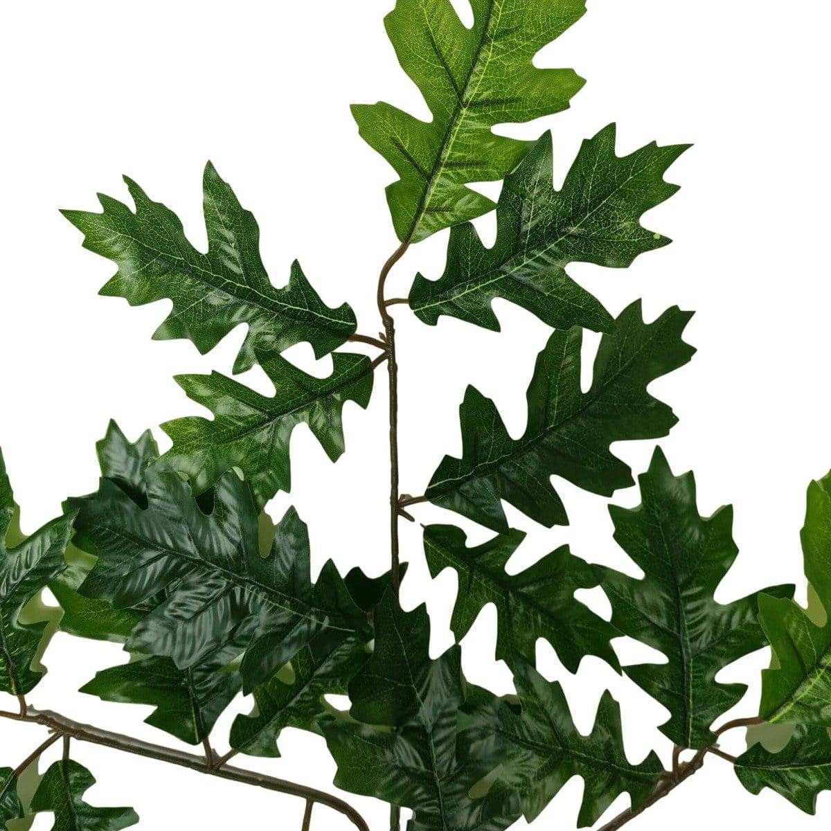 Artificial Plant  Oak Leaves Faux Plant Leaves 63cm