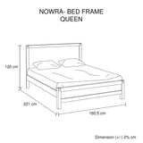 Nowra Queen Bed