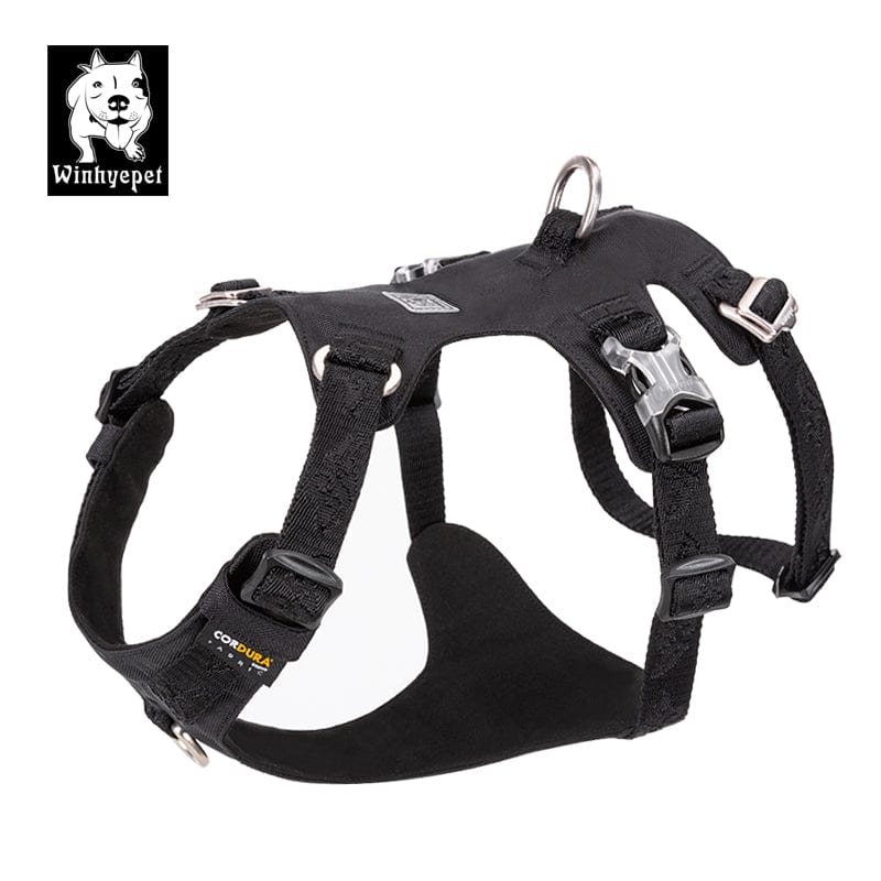 Whinhyepet Dog Harness Black XL