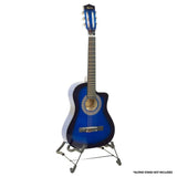 Karrera Childrens Acoustic Guitar Kids - Blue 34in