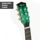 Karrera Childrens Acoustic Guitar Kids - Green 34in