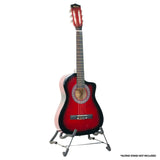 Karrera Childrens Acoustic Guitar Kids - Red 34in