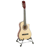 Cutaway Acoustic Guitar with guitar bag - Natural 38in