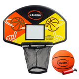 Trampoline LED Basketball Hoop Set with Light-Up Ball