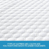 Mattress Protector Topper DreamZ  Polyester Cool Cover Waterproof Super King