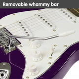 Karrera 39in Electric Guitar - Purple