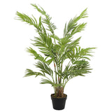 Artificial Plant Potted Areca Palm Tree 120cm