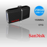 SanDisk 256GB Ultra Dual USB Drive 3.0 SDDD2-256GB (The Flash Drive for Android Phones)