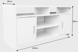 Mia TV stand Entertainment Storage Unit Cabinet