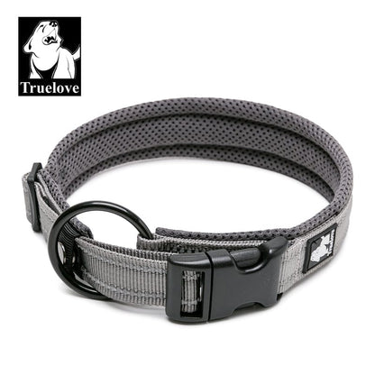 Heavy Duty Reflective Collar Grey XL