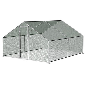 Provide your feathered companions with a secure, spacious environment in the i.Pet Chicken Coop. This expansive 3mx4mx2m enclosure offers ample room for movement, eliminating confinement stress. Suitable for chickens, geese, and ducks alike, it features robust galvanised steel construction ensuring longevity. The strategic wire sidewall design promotes optimal air circulation, while the weather-resistant roofing provides essential protection against adverse environmental conditions. This professionally engi