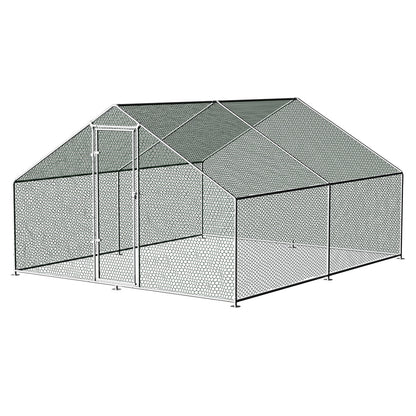 Provide your feathered companions with a secure, spacious environment in the i.Pet Chicken Coop. This expansive 3mx4mx2m enclosure offers ample room for movement, eliminating confinement stress. Suitable for chickens, geese, and ducks alike, it features robust galvanised steel construction ensuring longevity. The strategic wire sidewall design promotes optimal air circulation, while the weather-resistant roofing provides essential protection against adverse environmental conditions. This professionally engi