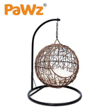 Pet Bed PaWz Rattan Cat Beds Elevated Puppy Wicker Hanging Basket Swinging Egg Chair
